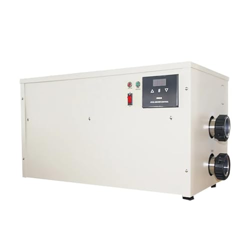 Poolheizung, 54 kW Pool-Wärmepumpe/elektrischer Warmwasserbereiter, Schwimmbad- und SPA-Heizung,Schnellheizend(48mm) von MERHOVO