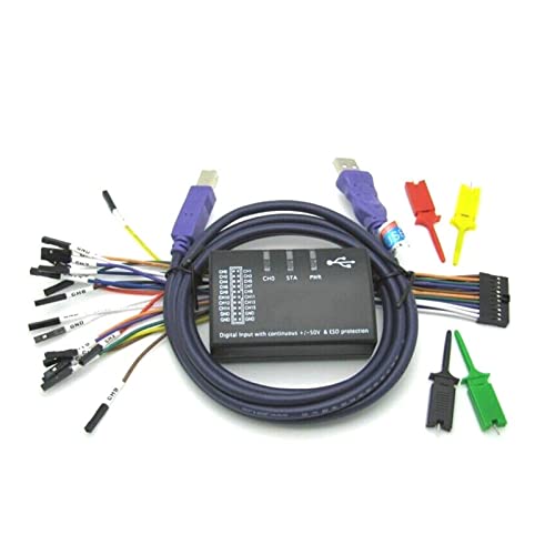 USB Logik 100MHz 16CH Logic Analyzer for FPGA H2-002.,Hardware Hohe Auflösung von MERHOVO