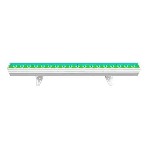 Wandfluter, 24x4W Wandwasch-LED-Bar Wasserbar RGBW 4-in-1 DMX 512 Beleuchtung Geeignet for DJ Disco Familienfeiern Partys Konzerte,Energieeffizienz(18x10W Silver 4-in-1) von MERHOVO