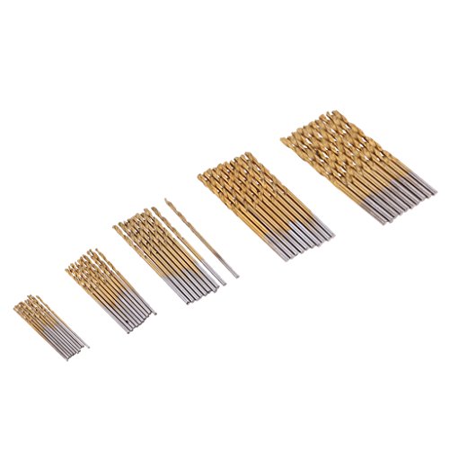 MERIGLARE 150 Stück HSS Spiralbohrer Set 0,4mm 3,2mm W/Fall Holz Kit, 50 Stück 1,0mm-3.0mm MERIGLARE 150 Stück HSS Spiralbohrer Set 0,4mm 3,2mm W/Fall Holz Kit, 50 Stück 1,0mm-3.0mm von MERIGLARE