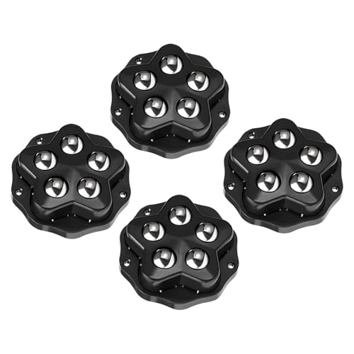 MERIGLARE 4x Selbstklebende Lenkrolle Universalräder Rotationsrolle 360 Grad drehbar für Couchtische Lagerbehälter Nachttisch MERIGLARE 4x Selbstklebende Lenkrolle Universalräder Rotationsrolle 360 Grad drehbar für Couchtische Lagerbehälter Nachttisch von MERIGLARE