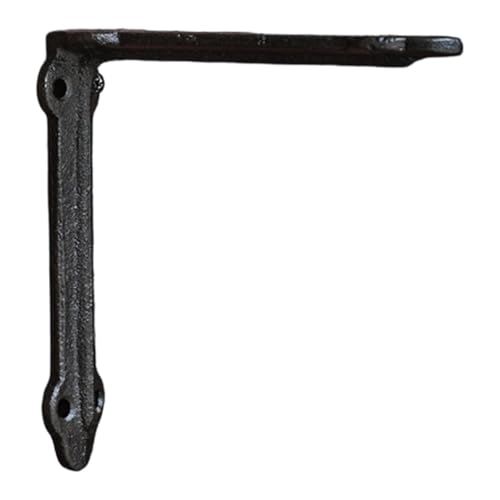 MERIGLARE Dekorative Regalhalterung L Gusseisen Home Dekorative Eckstrebe Zimmer Schlafzimmer Hardware Regalstütze, S von MERIGLARE