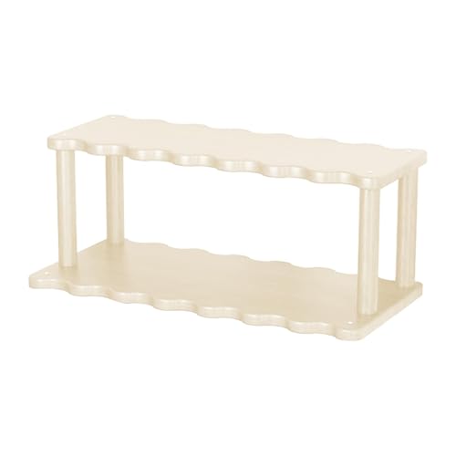 MERIGLARE Desktop Storage Rack Organizer Cup Storage Rack Makeup Organizer Tisch Kleinigkeiten Display Regal für Wohnzimmer Speisekammer Badezimmer, Weiß MERIGLARE Desktop Storage Rack Organizer Cup Storage Rack Makeup Organizer Tisch Kleinigkeiten Display Regal für Wohnzimmer Speisekammer Badezimmer, Weiß von MERIGLARE
