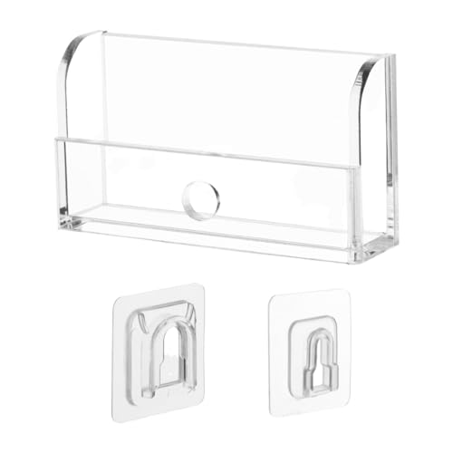 MERIGLARE Fernbedienungshalter Als Universal Halterung für Den Garagentoröffner Eine Wandmontage Box Zur Handsender Aufbewahrung Aus Acryl für Die Ordnung in Ha, Klar MERIGLARE Fernbedienungshalter Als Universal Halterung für Den Garagentoröffner Eine Wandmontage Box Zur Handsender Aufbewahrung Aus Acryl für Die Ordnung in Ha, Klar von MERIGLARE