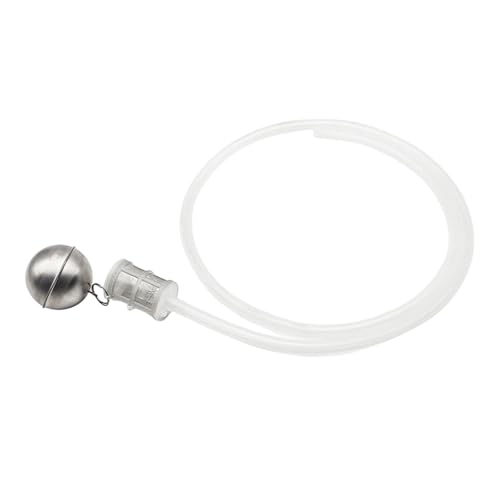 MERIGLARE Flüssigkeitsrohr Bierfass Ball Float Metall 80cm Schlauch Inline Silikonrohr für Home Brewer Conical Rounder Fermenter, Schwimmerkugelsieb MERIGLARE Flüssigkeitsrohr Bierfass Ball Float Metall 80cm Schlauch Inline Silikonrohr für Home Brewer Conical Rounder Fermenter, Schwimmerkugelsieb von MERIGLARE