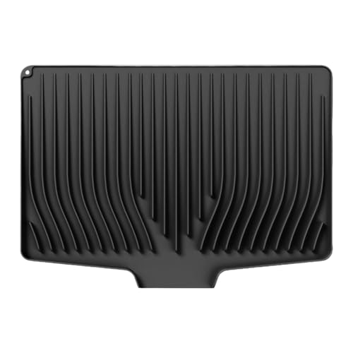 MERIGLARE Geschirr Abtropfmatte Tischset Abtropfschale Küchenhelfer Oberflächenschutz Multifunktional Und Langlebig Zur Organisation von Besteck für Küc, Schwarz MERIGLARE Geschirr Abtropfmatte Tischset Abtropfschale Küchenhelfer Oberflächenschutz Multifunktional Und Langlebig Zur Organisation von Besteck für Küc, Schwarz von MERIGLARE