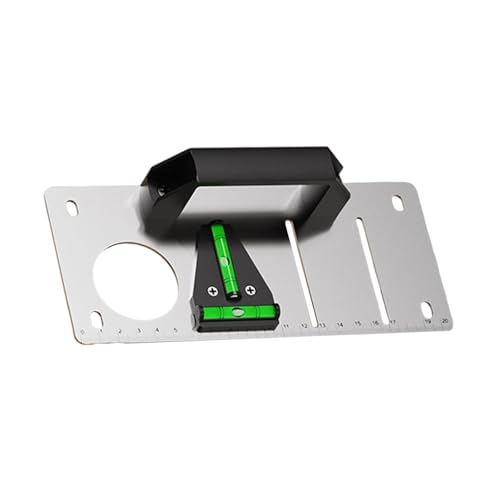 MERIGLARE Wandkastenschablone und Wasserwaage, tragbares Layout-Tool, Kabelanschlusskästen, Heimmarkierung, Elektriker-Messwerkzeug, für Typ 118 MERIGLARE Wandkastenschablone und Wasserwaage, tragbares Layout-Tool, Kabelanschlusskästen, Heimmarkierung, Elektriker-Messwerkzeug, für Typ 118 von MERIGLARE