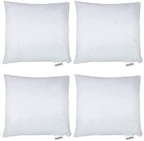 Merino-Betten 6er Set Kissen | Kopfkissen | Sofakissen | Füllkissen mit Reißverschluss (70x70, 4) von MERINO Kissen und Steppbetten Manufaktur