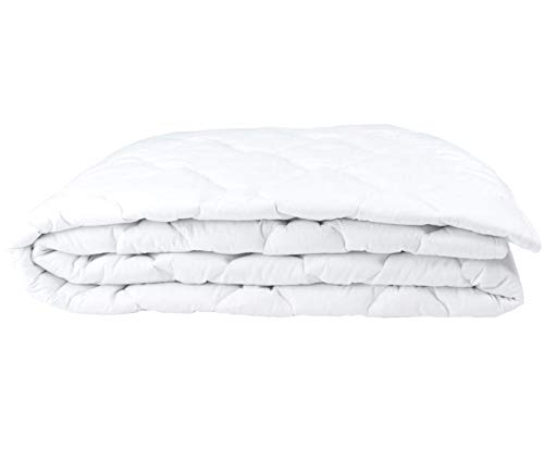 Merino-Betten Topper Matratzenauflage 150x200 cm | Matratzenschoner versteppt | Pflegeleichter und komfortabler Matratzenschutz (weitere verfügbar) von Merino