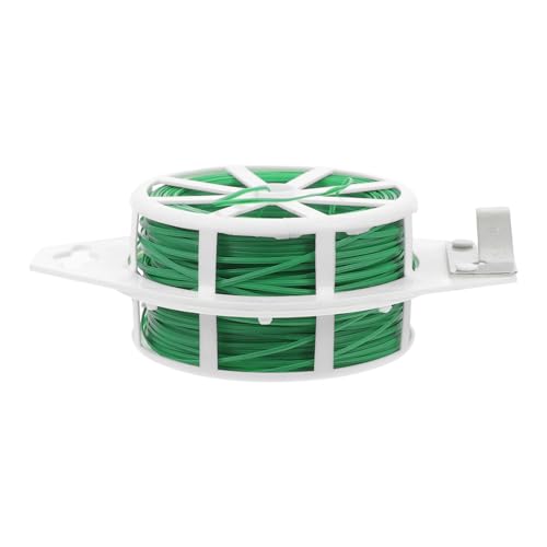 MERRYHAPY 1 Rolle Gartenbindedraht mit Cutter Grüner Flexibler Draht für und Kabelorganisation Multifunktionale Wetterfeste Bindemittel für Effizientes Gärtnern und Einfache Anwendung MERRYHAPY 1 Rolle Gartenbindedraht mit Cutter Grüner Flexibler Draht für und Kabelorganisation Multifunktionale Wetterfeste Bindemittel für Effizientes Gärtnern und Einfache Anwendung von MERRYHAPY