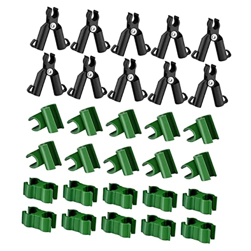 MERRYHAPY Gartenklammern Aus Pflanzenstützen Verstellbarer Pflanzenverbinder Für Zäune Gartenpfähle Pflanzenklammern Verbindungspfahlklammer Gartenbedarf Spalierrohrverbinder Pflanzenpfähle MERRYHAPY Gartenklammern Aus Pflanzenstützen Verstellbarer Pflanzenverbinder Für Zäune Gartenpfähle Pflanzenklammern Verbindungspfahlklammer Gartenbedarf Spalierrohrverbinder Pflanzenpfähle von MERRYHAPY