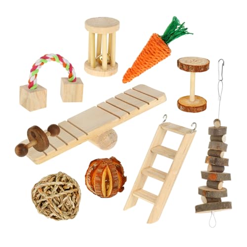 MERRYHAPY 10 Stück Holz Backenzähne Hamster Klein Igel Haustier Zahnen Spielzeuge Interaktiv Kaninchen Kauen Meerschweinchen Heimtierbedarf Hölzern MERRYHAPY 10 Stück Holz Backenzähne Hamster Klein Igel Haustier Zahnen Spielzeuge Interaktiv Kaninchen Kauen Meerschweinchen Heimtierbedarf Hölzern von MERRYHAPY