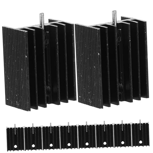 MERRYHAPY 10 Stück Teiliges Aluminium Kühlkörper Wärmeableiter für Spannungsregler Passiver Mosfet und Ic Chip Kühlung Präzise Verarbeitung Hohe Wärmeleitfähigkeit Langlebig und MERRYHAPY 10 Stück Teiliges Aluminium Kühlkörper Wärmeableiter für Spannungsregler Passiver Mosfet und Ic Chip Kühlung Präzise Verarbeitung Hohe Wärmeleitfähigkeit Langlebig und von MERRYHAPY