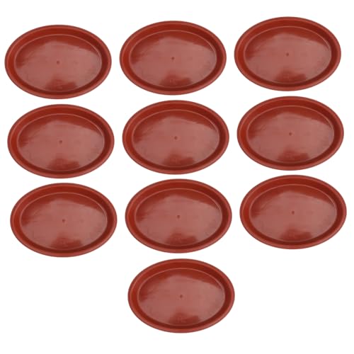 MERRYHAPY 10 Stück Teiliges Ovale Pflanzuntersetzer aus Robustem Kunststoff Wasser Schmutzabweisend Geeignet für Blumentöpfe und Pflanztöpfe Drinnen und Draußen Praktische Gartenbasis für MERRYHAPY 10 Stück Teiliges Ovale Pflanzuntersetzer aus Robustem Kunststoff Wasser Schmutzabweisend Geeignet für Blumentöpfe und Pflanztöpfe Drinnen und Draußen Praktische Gartenbasis für von MERRYHAPY