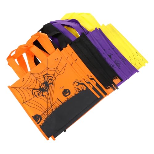 MERRYHAPY 12 Stück Teiliges Halloween Geschenktüten Vliesstoff Dekorative Süßigkeiten-taschen in Designs Handliche Partytaschen für Halloween Kindergeburtstag und Saures-motto MERRYHAPY 12 Stück Teiliges Halloween Geschenktüten Vliesstoff Dekorative Süßigkeiten-taschen in Designs Handliche Partytaschen für Halloween Kindergeburtstag und Saures-motto von MERRYHAPY