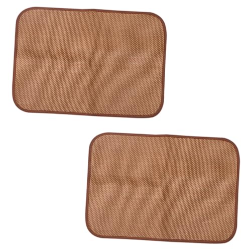 MERRYHAPY 2 STÜCK Hundematte aus Rattan und Atmungsaktive Sommer Kühlmatte für Hundehütte Strapazierfähige Formstabile Haustiermatte Abkühlung für Hunde im Sommer MERRYHAPY 2 STÜCK Hundematte aus Rattan und Atmungsaktive Sommer Kühlmatte für Hundehütte Strapazierfähige Formstabile Haustiermatte Abkühlung für Hunde im Sommer von MERRYHAPY