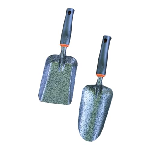 MERRYHAPY 2 STÜCK Teiliges Gartenschaufel Verstärktem Eisen Multifunktionale Kleine Gartenhacke zum Bodenlockern Düngen und Pflanzen Leichte Handliche Gartengeräte für Balkon und MERRYHAPY 2 STÜCK Teiliges Gartenschaufel Verstärktem Eisen Multifunktionale Kleine Gartenhacke zum Bodenlockern Düngen und Pflanzen Leichte Handliche Gartengeräte für Balkon und von MERRYHAPY