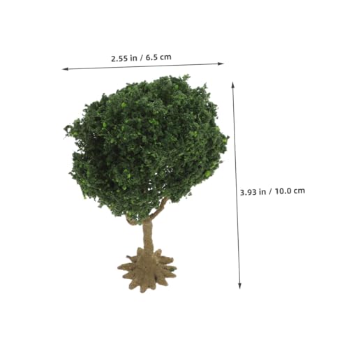 MERRYHAPY 2 Stück Miniatur Bäume Kunststoff Modellbäume für DIY Landschaftsbau Realistische Gartenbaum Nachbildung Mikro Landschaftsdekor für Modellbau und Bastelprojekte MERRYHAPY 2 Stück Miniatur Bäume Kunststoff Modellbäume für DIY Landschaftsbau Realistische Gartenbaum Nachbildung Mikro Landschaftsdekor für Modellbau und Bastelprojekte von MERRYHAPY