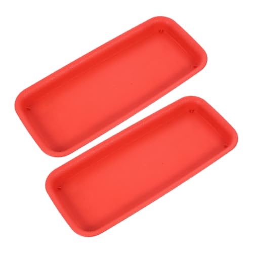 MERRYHAPY 2 Stück Rechteckige Pflanzuntersetzer mit Antirutschfunktion und Wassersammelrinne Robuste Pflanzenschalen für Drinnen und Draußen Wiederverwendbare Tropfschalen für Blumentöpfe MERRYHAPY 2 Stück Rechteckige Pflanzuntersetzer mit Antirutschfunktion und Wassersammelrinne Robuste Pflanzenschalen für Drinnen und Draußen Wiederverwendbare Tropfschalen für Blumentöpfe von MERRYHAPY