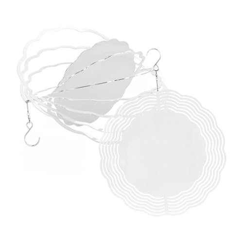 MERRYHAPY 2 Stück Sublimations windspinner Aluminium DIY Windrad Wetterfest Rostfrei Hängend Gartendeko Fenster Terrasse Winddrehbar MERRYHAPY 2 Stück Sublimations windspinner Aluminium DIY Windrad Wetterfest Rostfrei Hängend Gartendeko Fenster Terrasse Winddrehbar von MERRYHAPY