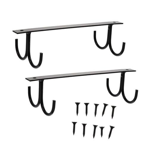 MERRYHAPY 2 Stück Teiliges Tassenhalter Haken aus Metall mit Schrauben Platzsparende Hängemontage für Küche und Schrank Stabiler Becherhalter für Tassen Geschirr Handtücher und MERRYHAPY 2 Stück Teiliges Tassenhalter Haken aus Metall mit Schrauben Platzsparende Hängemontage für Küche und Schrank Stabiler Becherhalter für Tassen Geschirr Handtücher und von MERRYHAPY