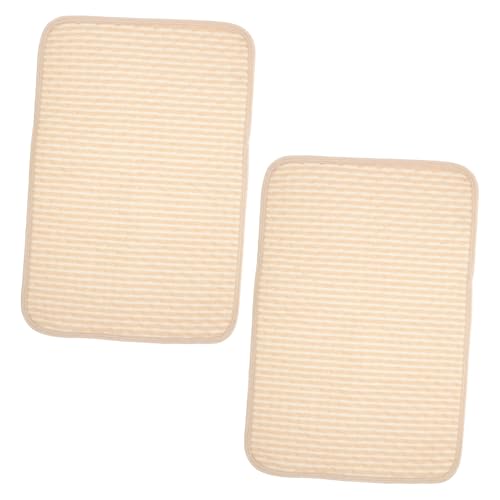 MERRYHAPY 2 Stück Waschbare Hundewelpen Pee Pads Saugfähige wasserdichte Trainingsunterlage für Haustiere Urin Pads Hautfreundlich Wiederverwendbar Braun weiß Gestreift MERRYHAPY 2 Stück Waschbare Hundewelpen Pee Pads Saugfähige wasserdichte Trainingsunterlage für Haustiere Urin Pads Hautfreundlich Wiederverwendbar Braun weiß Gestreift von MERRYHAPY