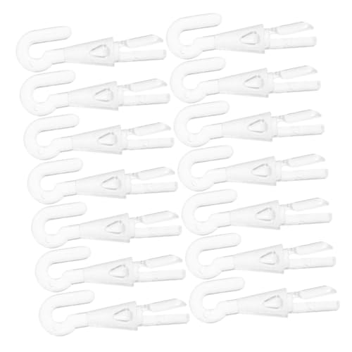 MERRYHAPY 20 Stück Teiliges Blindhaken für Jalousien Klarer Robuster Wendestab-ersatzhaken mit Ergonomischem Griff Sichere Passform Langlebige Konstruktion zur Reparatur und Einstellung von MERRYHAPY 20 Stück Teiliges Blindhaken für Jalousien Klarer Robuster Wendestab-ersatzhaken mit Ergonomischem Griff Sichere Passform Langlebige Konstruktion zur Reparatur und Einstellung von von MERRYHAPY