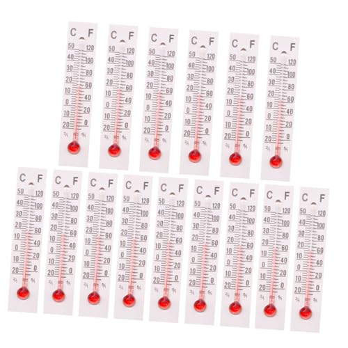 MERRYHAPY 25 Stück Teiliges Miniatur Thermometer Realistische Kleine Temperaturanzeige Weiße Miniatur Dekoration für Puppenhaus Schlafzimmer Badezimmer Büro Langlebiges Material MERRYHAPY 25 Stück Teiliges Miniatur Thermometer Realistische Kleine Temperaturanzeige Weiße Miniatur Dekoration für Puppenhaus Schlafzimmer Badezimmer Büro Langlebiges Material von MERRYHAPY