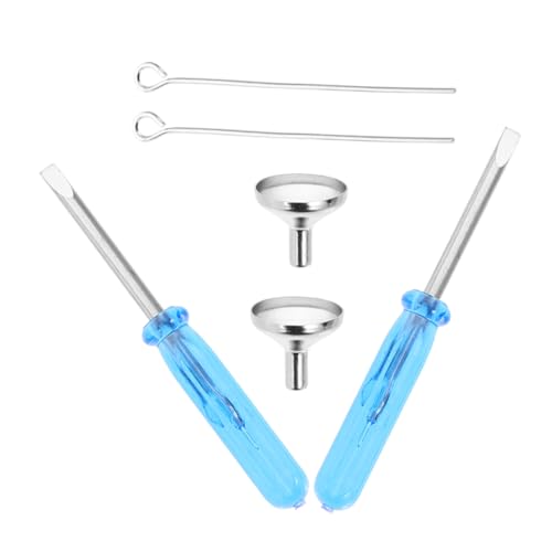 MERRYHAPY 2Sätze Mini Set für Kremationsschmuck Teiliges Füllset mit Präzisionsschraubendreher für Kleine Urnen zur Sicheren Ascheaufbewahrung von MERRYHAPY
