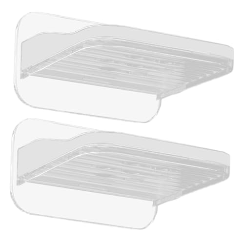 MERRYHAPY 2Stücke Wandmontage Kamerahalterung Platzsparendes Regal für Router für Wohnzimmer Eingangsbereich Robust Installieren von MERRYHAPY