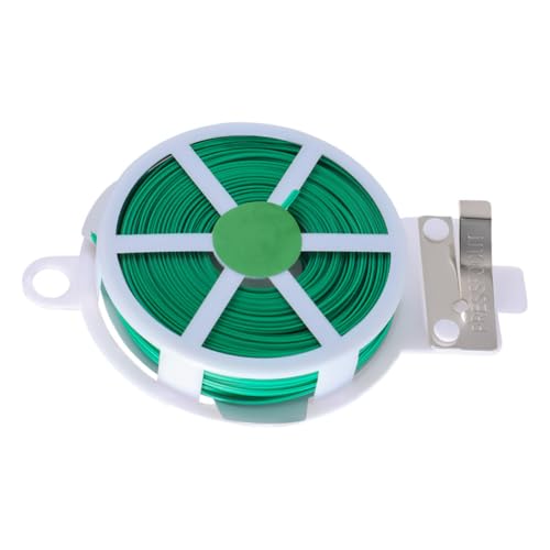 MERRYHAPY 3 Rollen Gartenpflanzenbinder aus Plastikbeschichtetem Draht Flexibel und Wiederverwendbar Vielseitig Einsetzbar für Pflanzenstütze Schnelles Befestigen von Blumen Ranken und MERRYHAPY 3 Rollen Gartenpflanzenbinder aus Plastikbeschichtetem Draht Flexibel und Wiederverwendbar Vielseitig Einsetzbar für Pflanzenstütze Schnelles Befestigen von Blumen Ranken und von MERRYHAPY