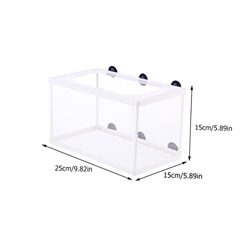 MERRYHAPY 3 Stück Aquarium Fischzucht Isolierbox mit Saugnapf Weiß Feines Maschennetz Einfach zu Montieren und Zerlegen Für Tropische Fischaufzucht und Brutstation MERRYHAPY 3 Stück Aquarium Fischzucht Isolierbox mit Saugnapf Weiß Feines Maschennetz Einfach zu Montieren und Zerlegen Für Tropische Fischaufzucht und Brutstation von MERRYHAPY