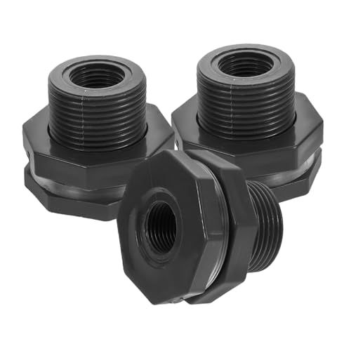 MERRYHAPY 3 Stück Teiliges Kunststoff Wasserrohr Verbinder Langlebige Aquarium Schlauch Adapter Effiziente Wassertrennung für Fischbecken und Mehrfach Pools Robustes Zubehör für Aquarien und von MERRYHAPY