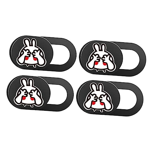 MERRYHAPY 4stücke Cartoon Kaninchen Webcam Slider Kamera Abdeckung Slider Computer Webcam Abdeckung Für Laptops Tablets Zum Schutz Ihrer Mit Starkem Haltbarem Klebeband von MERRYHAPY