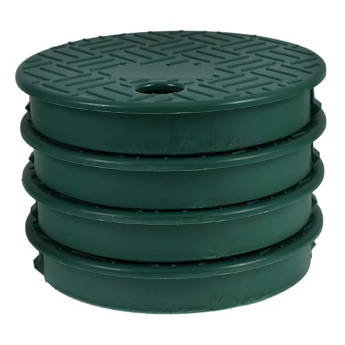 MERRYHAPY 4 Stück Durable Sprinkler Box Deckel für Außenbewässerungssysteme Robuste Abdeckung für Ventilbox zum Schutz Bewässerung MERRYHAPY 4 Stück Durable Sprinkler Box Deckel für Außenbewässerungssysteme Robuste Abdeckung für Ventilbox zum Schutz Bewässerung von MERRYHAPY