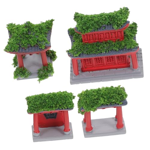 MERRYHAPY 4 Stück Miniatur Japanische und Brücke Realistische Asiatische Terrarium Dekoration Chinesische Traditionelle Architektur Vielseitig für Moosgärten Mikrolandschaften und Aquarium MERRYHAPY 4 Stück Miniatur Japanische und Brücke Realistische Asiatische Terrarium Dekoration Chinesische Traditionelle Architektur Vielseitig für Moosgärten Mikrolandschaften und Aquarium von MERRYHAPY