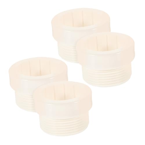 MERRYHAPY 4 Stück Poolschirm-stabilisator-Adapter Gewinde-einsätze für Schirmstangen Außendurchmesser Windfest Langlebig Geeignet für Pool Terrassenschirme von MERRYHAPY