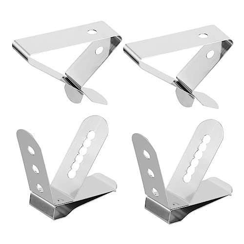 MERRYHAPY 4 Stück Thermometer Clip Temperatursonde Koch Fleischthermometer Sonden Clip Sonden Thermometerhalter Klemmen Clips Fleischthermometer Grillen Fleischsonden Clip Silber MERRYHAPY 4 Stück Thermometer Clip Temperatursonde Koch Fleischthermometer Sonden Clip Sonden Thermometerhalter Klemmen Clips Fleischthermometer Grillen Fleischsonden Clip Silber von MERRYHAPY