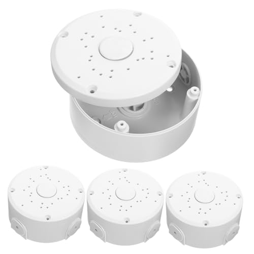 MERRYHAPY 4 Stück Überwachungskamera Abzweigdose wasserdichte Kabelbox für Außenbereich Deckenmontage Schutz vor Witterungseinflüssen Praktische Lösung zur Kabelversteckung MERRYHAPY 4 Stück Überwachungskamera Abzweigdose wasserdichte Kabelbox für Außenbereich Deckenmontage Schutz vor Witterungseinflüssen Praktische Lösung zur Kabelversteckung von MERRYHAPY