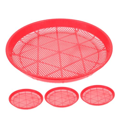 MERRYHAPY Ergonomisches Design – 4-teilige Bodensiebpfanne Multifunktionssieb Für Steine Erde Und Kies MERRYHAPY Ergonomisches Design – 4-teilige Bodensiebpfanne Multifunktionssieb Für Steine Erde Und Kies von MERRYHAPY