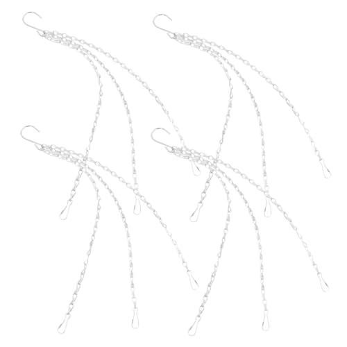 MERRYHAPY 4-teilige Korbhängekette: Robuste Blumenkorbkette Für Vogelfutterspender, Pflanzgefäße Und Laternen Zur Innen- Und Außendekoration, Installieren, 40 cm MERRYHAPY 4-teilige Korbhängekette: Robuste Blumenkorbkette Für Vogelfutterspender, Pflanzgefäße Und Laternen Zur Innen- Und Außendekoration, Installieren, 40 cm von MERRYHAPY