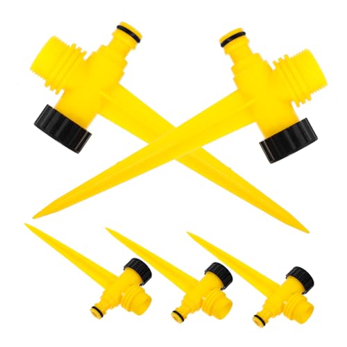 MERRYHAPY 5 Stück Teiliges Drehbare Stabile Kunststoff erdspieße für Gartenbewässerung Erweiterbar für Rasenflächen Blumenbeete Gewächshaus Einfach zu Stecken Vielseitige MERRYHAPY 5 Stück Teiliges Drehbare Stabile Kunststoff erdspieße für Gartenbewässerung Erweiterbar für Rasenflächen Blumenbeete Gewächshaus Einfach zu Stecken Vielseitige von MERRYHAPY