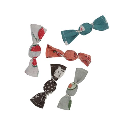 MERRYHAPY 5 Stück Teiliges Katzenkauspielzeug mit Glöckchen Interaktives Katzenspielzeug für Kitten Buntes Leichtes und Unterhaltsames Molaren zur Beschäftigung und Natürlicher Instinkte MERRYHAPY 5 Stück Teiliges Katzenkauspielzeug mit Glöckchen Interaktives Katzenspielzeug für Kitten Buntes Leichtes und Unterhaltsames Molaren zur Beschäftigung und Natürlicher Instinkte von MERRYHAPY