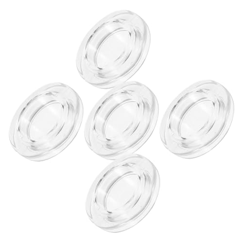 MERRYHAPY 5 Stück Teiliges Schirmlochringe und Kappen für Terrassentische Transparente Weiche Patio Tisch Sonnenschirmlochabdeckungen Stabilisierend und Einfach zu Reinigen Geeignet für von MERRYHAPY