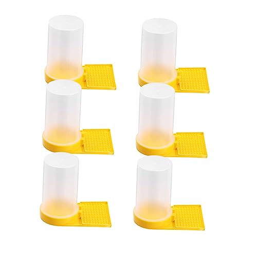 MERRYHAPY 6 Stück Bienenstock Wassertränke Kunststoff Bienentränke Installieren Langlebig Praktische Wasserzufuhr für Imkerei Bienenzucht Garten MERRYHAPY 6 Stück Bienenstock Wassertränke Kunststoff Bienentränke Installieren Langlebig Praktische Wasserzufuhr für Imkerei Bienenzucht Garten von MERRYHAPY