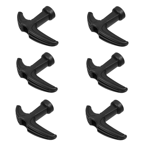 MERRYHAPY 6 Stück Teiliges Startergriff für Rasenmäher und Freischneider Ergonomischer Seilzugstartergriff mit Verbessertem Halt für Präzise und Komfortable Bedienung Robuster Ersatzgriff von MERRYHAPY