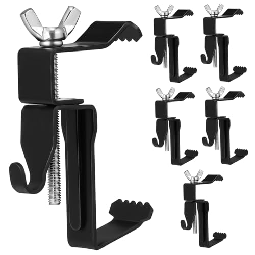 MERRYHAPY 6 Stück Teiliges Verstellbare Metall Befestigungshaken zum Einhängen an Ziegelwänden Wetterfest und Robust Einsetzbar für Außenbereich zum Aufhängen von Dekorationen und Lichtern von MERRYHAPY