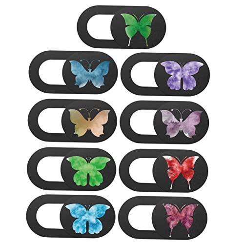 MERRYHAPY 9stücke Teiliges Webcam Cover Sichtschutz Für Kameras Schiebemechanismus Zufällige Designs Für Laptops Tablets Und Smartphones von MERRYHAPY