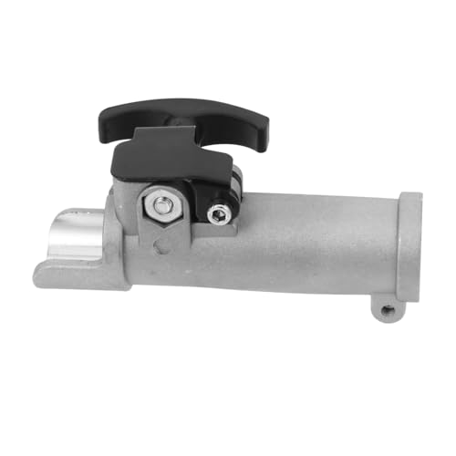 MERRYHAPY Aluminium Schaftverbinder für Rasentrimmer Gartenschneider Stabile Verbindungsklemme für Trimmer Rasenmäher und Heckenschere Einfache Befestigung Robustes Ersatzteil für von MERRYHAPY