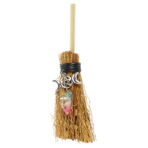 MERRYHAPY Hexenbesen-hängeanhänger Diy-bastelanhänger Rustikaler Besen Zum Aufhängen Partydeko Auto-ornament Garten-dekoration MERRYHAPY Hexenbesen-hängeanhänger Diy-bastelanhänger Rustikaler Besen Zum Aufhängen Partydeko Auto-ornament Garten-dekoration von MERRYHAPY